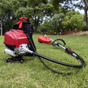 Gasoline brush cutter 4 stroke | back pack | 2 blades