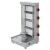 4 Burner Shawarma Machine